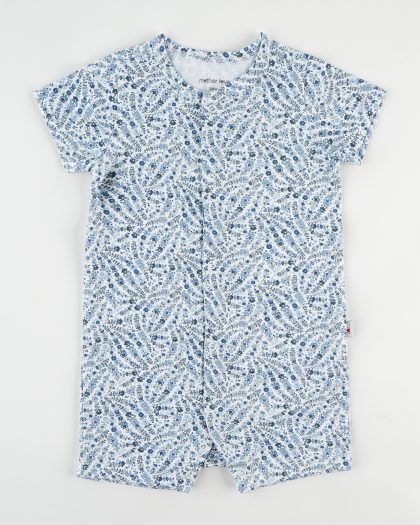 KISA PAÇA TULUM MAVİ ÇİÇEK